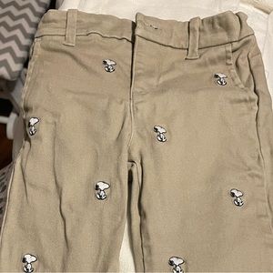 Janie and Jack Snoopy Pants